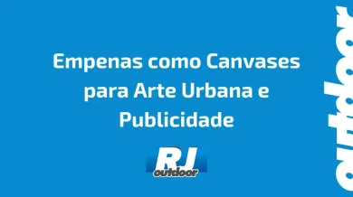 Ponto nº Empenas como Canvases para Arte Urbana e Publicidade